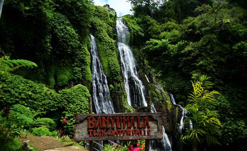 Air Terjun Banyumala - Tips, lokasi dan harga tiket masuk