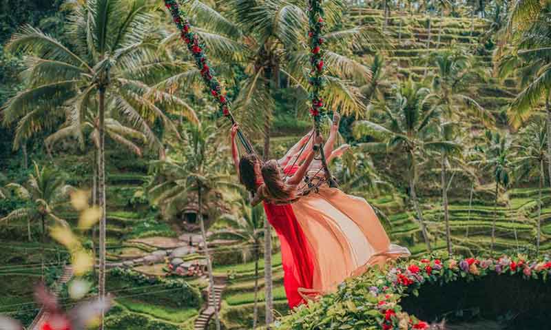 Wisata Ayunan Hits di Bali - Spot instagramable di bali