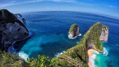 Pesona Nusa Penida Kelingking Beach Ikon Terbaik dikunjungi